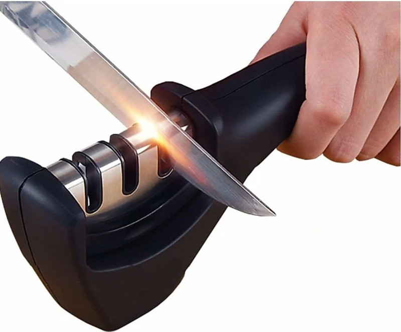uKoon 01 Knife Sharpening Stone(Steel, Rubber, Ceramic)