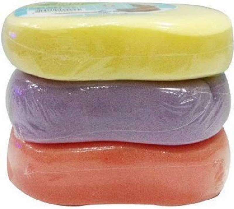 Red Ballons Bathing Spounge Multi Purpose Spounge pack of 3