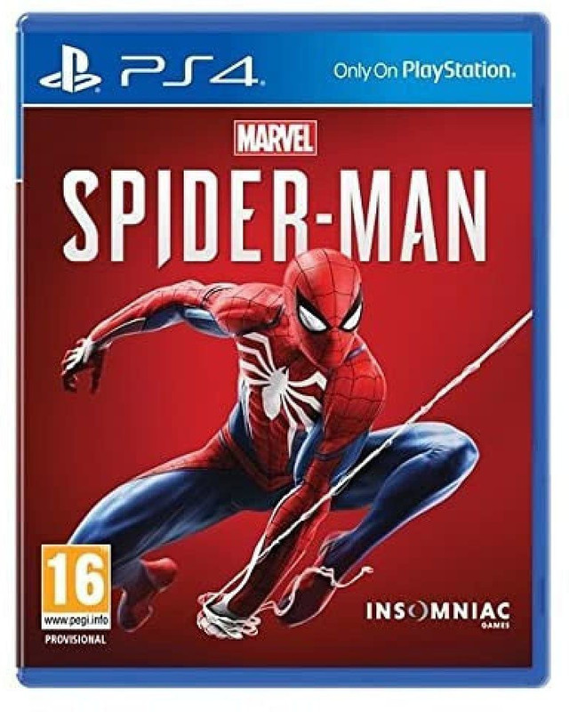 MARVEL SPIDERMAN PS4 (STANDARD)(DISC, for PS4)