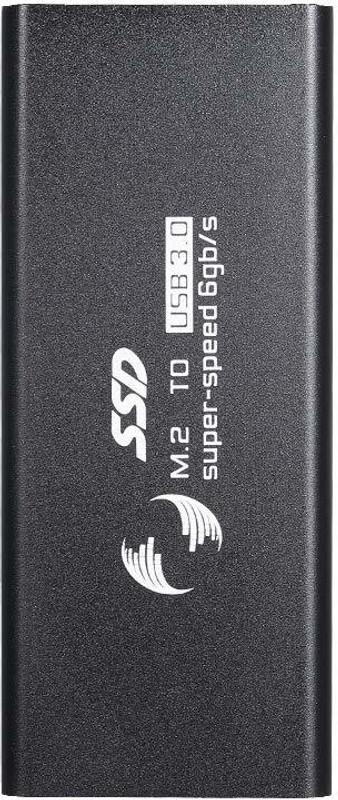 Etzin M.2 to USB3.0 Converter Adapter External Case M.2 SSD Box External Enclosure (M.2-SSD-CASE) Hard Disk Skin(black)
