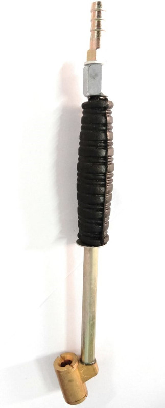 SEAHORSE POLYMERS Stick Tire Pressure Gauge High Pressure Air Pump Nozzle Inflatable Dual Head Chuck Valve Tool Pressure Washer Spare Rod(0 PSI)
