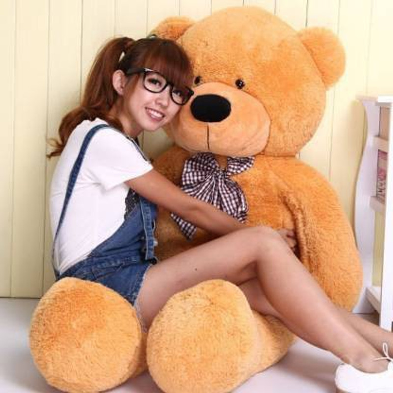 msy 3 Feet Brown Printed Foot Paw Teddy Bear Stuffed Toys for Girls Birthday /Valentine/Anniversary Gifted - 90.1 cm(Brown)