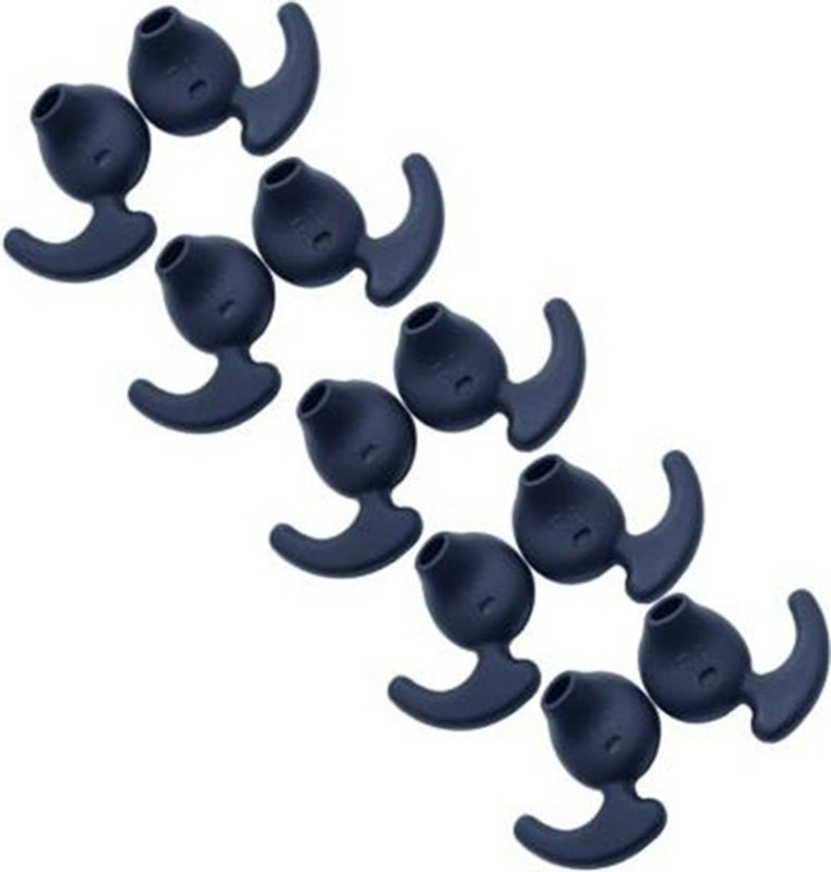 Newvent BBS TECH S Blue level u soft ear buds,soft silicone ear... In The Ear Headphone Cushion(Pack of 6, Blue)
