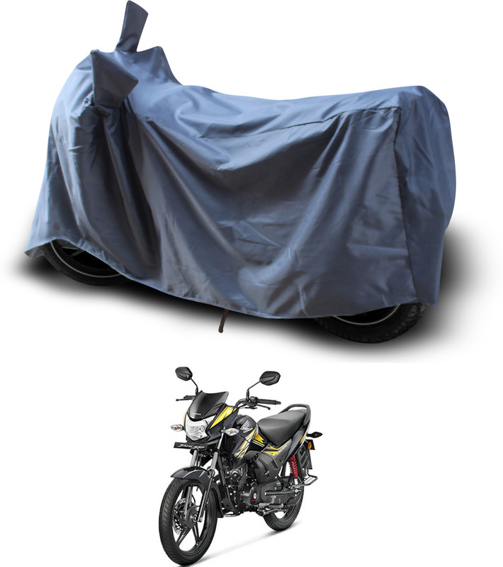 GOSHIV-car and bike accessories Waterproof Two Wheeler Cover for Honda(CB Shine SP, Grey)