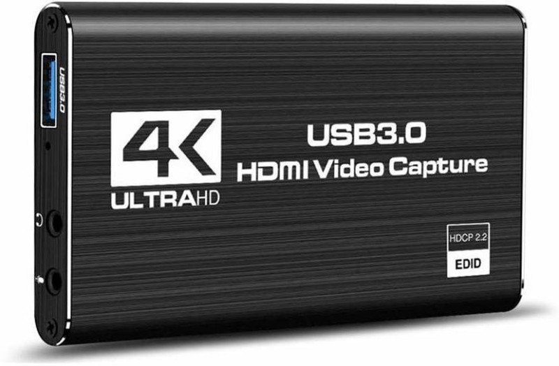 Etzin Video Capture Card 2.0 (EPL-813HVC) 1080 inch Blu-ray Player(Black)