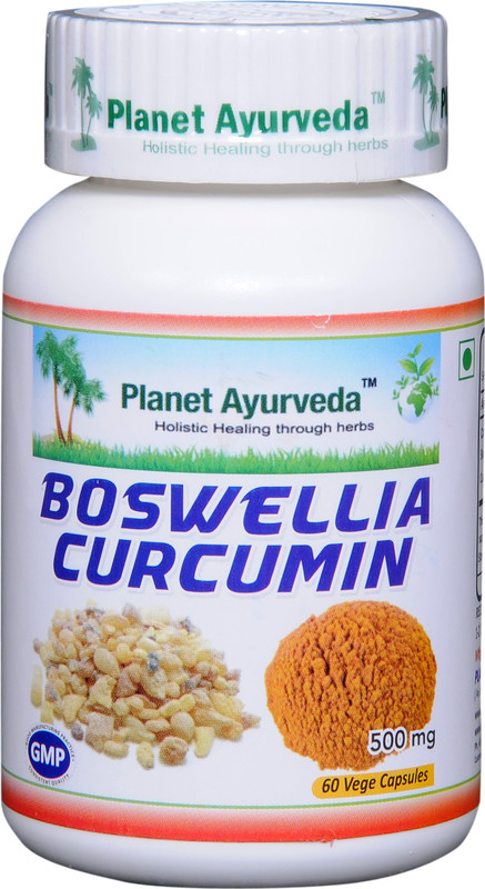 Planet Ayurveda BOSWELLIA CURCUMIN(60 Capsules)