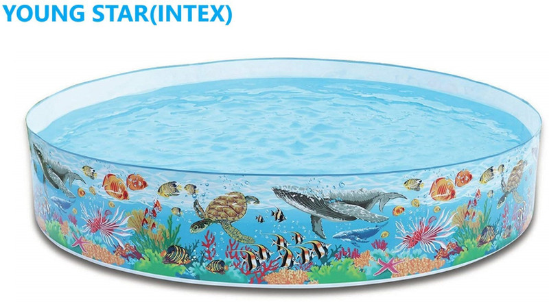 USTAR (USA*47) 4 Feets Premium Swimming Pool for Kids - Toddler and Baby Pool(Multicolor)