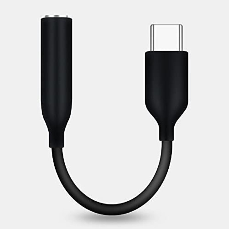 MMSTOR Black Audio Adapter Cable 3.5 mm Audio Jack Connector Phone Converter(Android,...