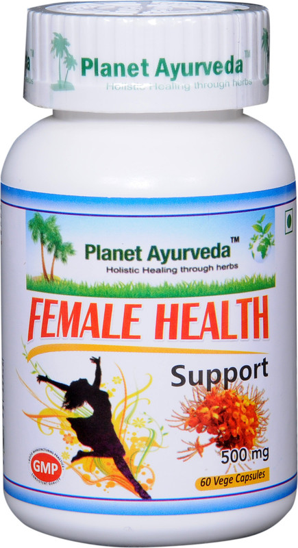 Planet Ayurveda FEMALE HEALTH SUPPORT CAPSULES(60 Capsules)