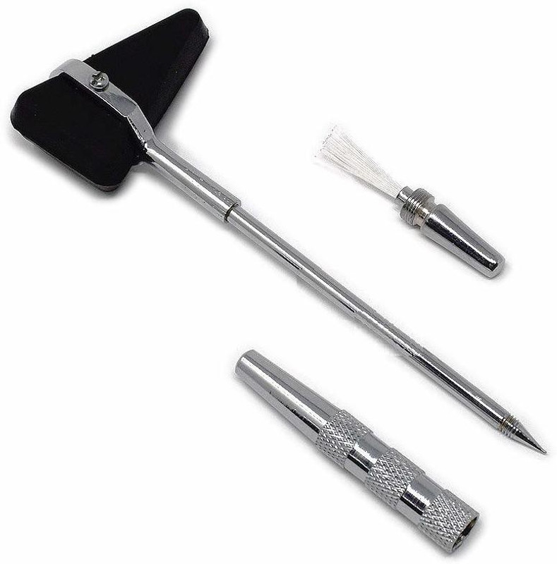 Fidelis Healthcare Chrome Plated Percussion Knee Doctor Hammer Taylor Model for Doctors and Medical Students Medical Hammer