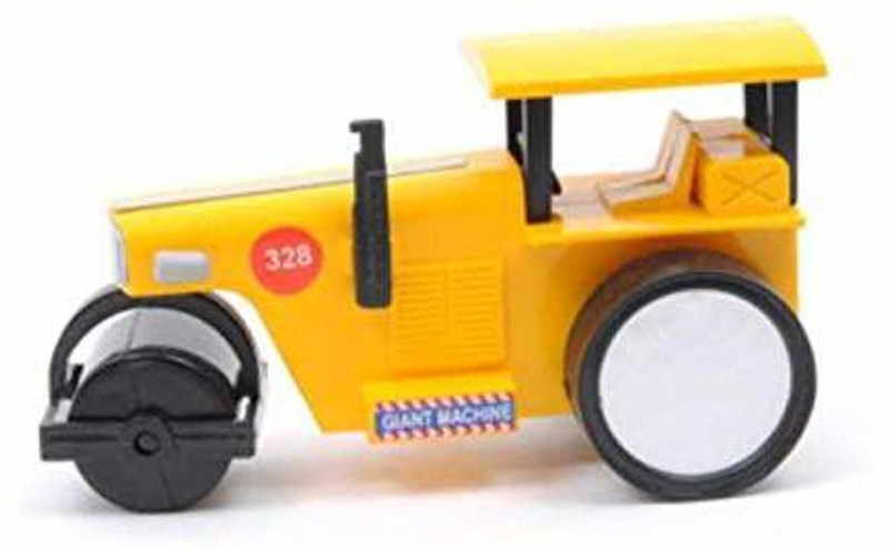 Shyam Creation Plastic road roller with rotatable front wheel without battery,pullback action(Multicolor, Pack of: 1)