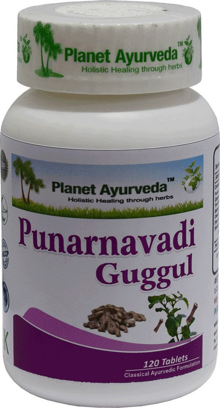 Planet Ayurveda Punarnavadi Guggul(120 Tablets)