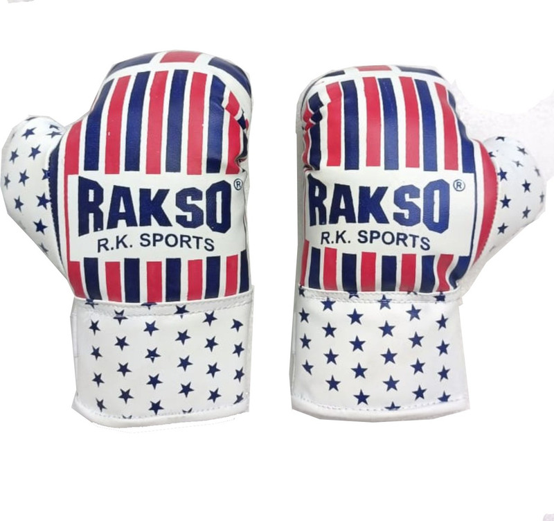 Rakso Amrican boxing gloves 6 oz one pair Boxing Gloves(Multicolor)