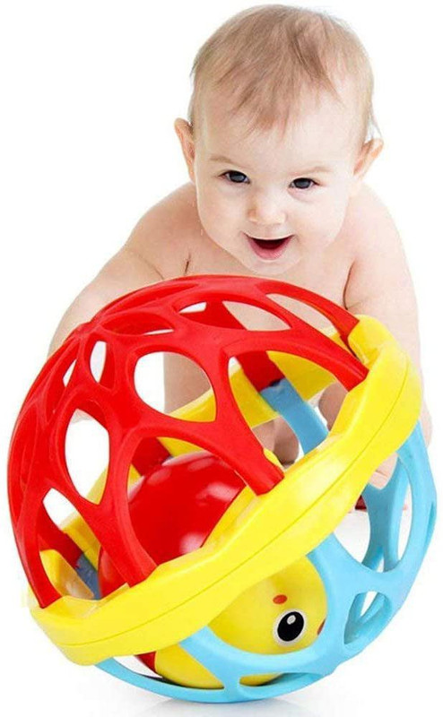 BANQLYN Colorful Shake & Grab Ball Attractive Rattle Rattle(Multicolor)