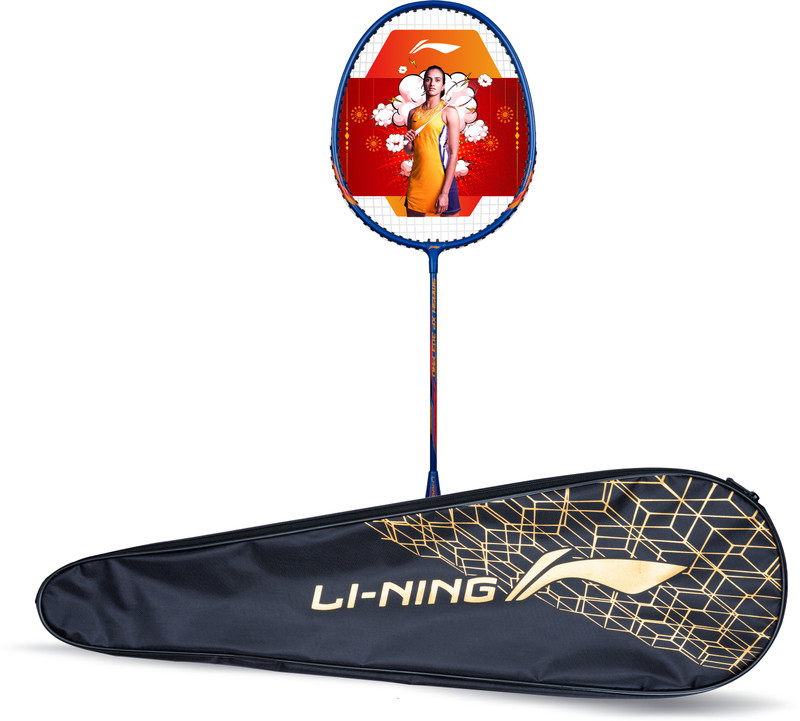 LI-NING Smash-XP-303 Pro Badminton Racket (Set of 1 + 1 Full Cover) Multicolor Strung Badminton Racquet(Pack of: 1, 95 g)