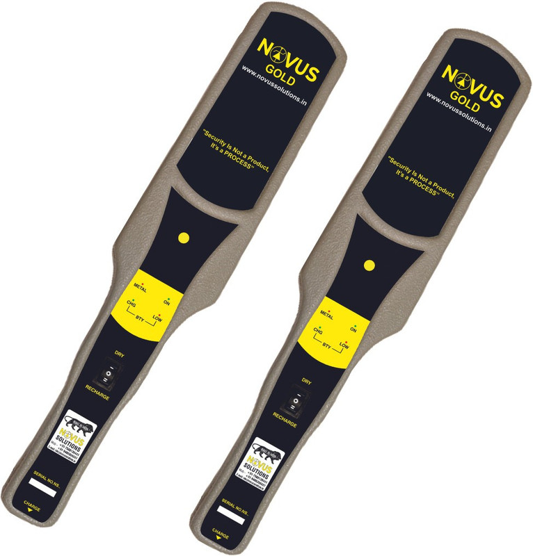 Novus Solutions NS-AMJ Gold Pack of 2 Pulse Induction Metal Detector