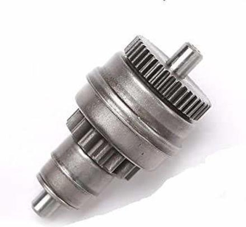 GEO Starter Bendix Drive Compatible for Honda Activa/TVS Pep (Silver) Vehicle Starter Motor