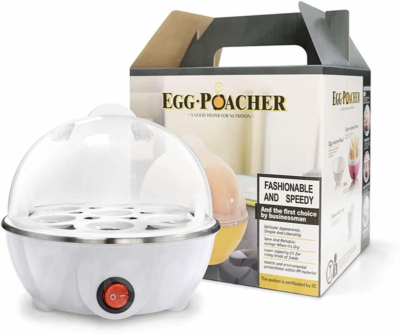 Nordbury Egg Boiler Egg Boiler Egg Cooker(Multicolor, 2 Eggs)