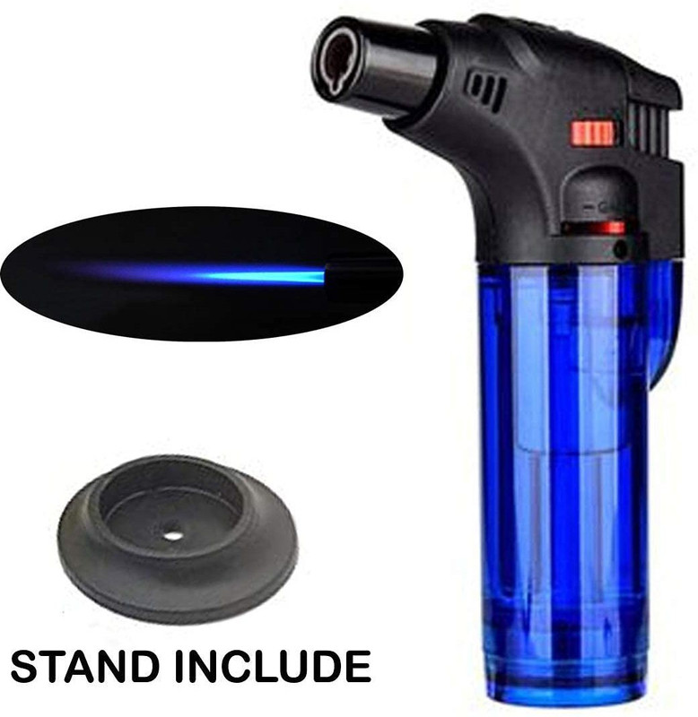 STARDOM MART big jetflame lighter Plastic Gas Lighter(Black, Blue, Pack of 1)