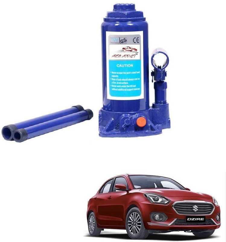 AuTO ADDiCT Car Jack 3 ton Hydraulic Bottle Jack For Maruti Suzuki Swift Dzire New 2021 Vehicle Jack(3000 kg)