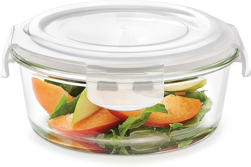 BOROSIL Glass Grocery Container  - 400 ml(Clear)