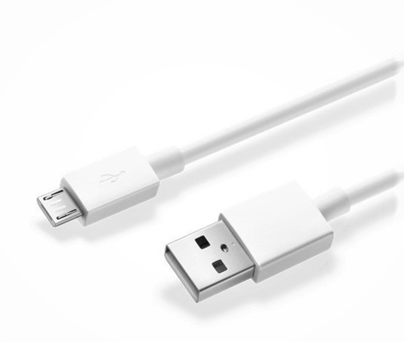 PRODART Micro USB Cable 3 A 0.9 m 10W FAST/QUICK CHARING MICRO USB CABLE(Compatible with Mobile Phone with Micro USB Port, White, One Cable)