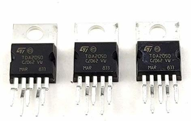 AVS COMPONENTS TDA2050 32W HI-FI AUDIO AMPLIFIER TO-220 5 PIN (PACK OF 3PCS) Electronic Components Electronic Hobby Kit