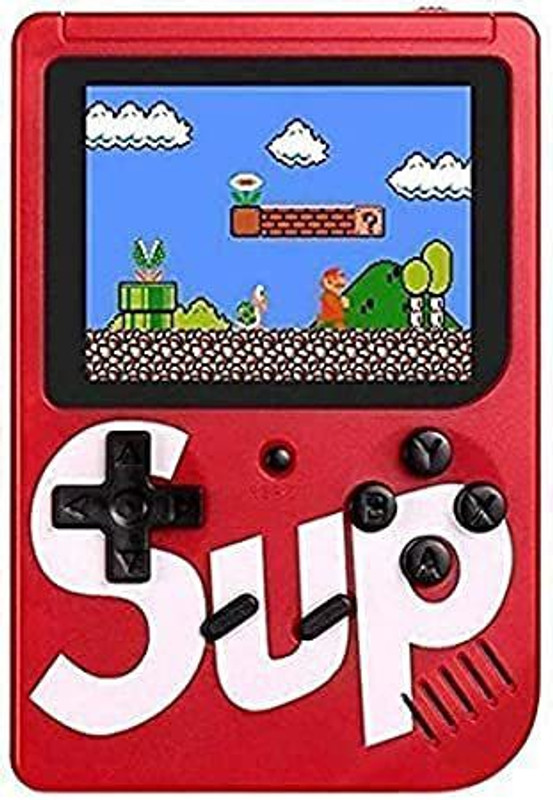 CHG Best SUP 400 in 1 Retro Game Box 8 GB with Mario/Super Mario/DMario/Contra/Turtles and other 400 Games(Black)