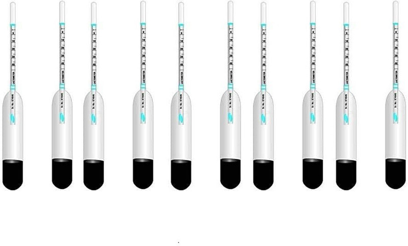 C S collections Lactometer for milk testing 10pc Hydrometer