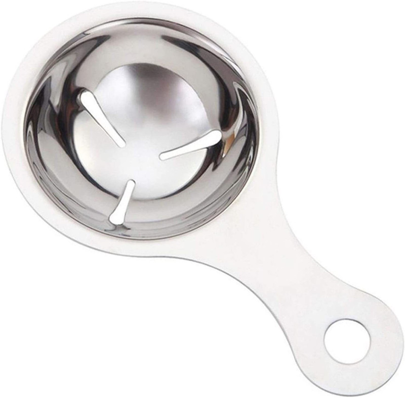 Dynore Dynore Stainless steel Egg separator Steel Egg Separator(Steel, Pack of 1)