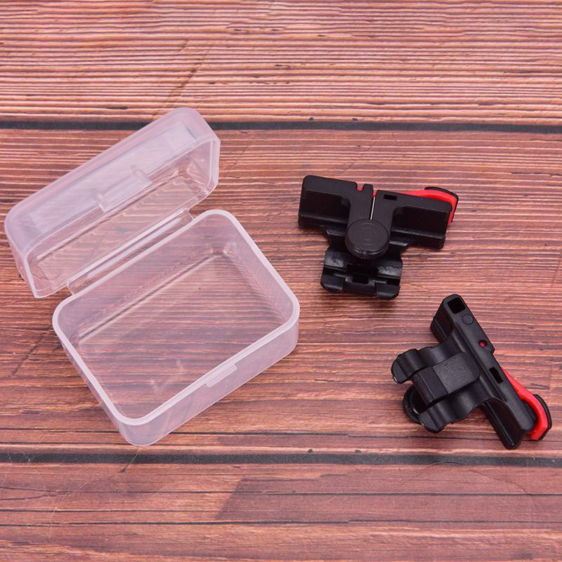 Viraan Red Black trigger for pubg/free fire game trigger battle royal sensitive shoot and aim supports & Suitable for all types android and IOS Mobile  Joystick(Red&Black, For PC)