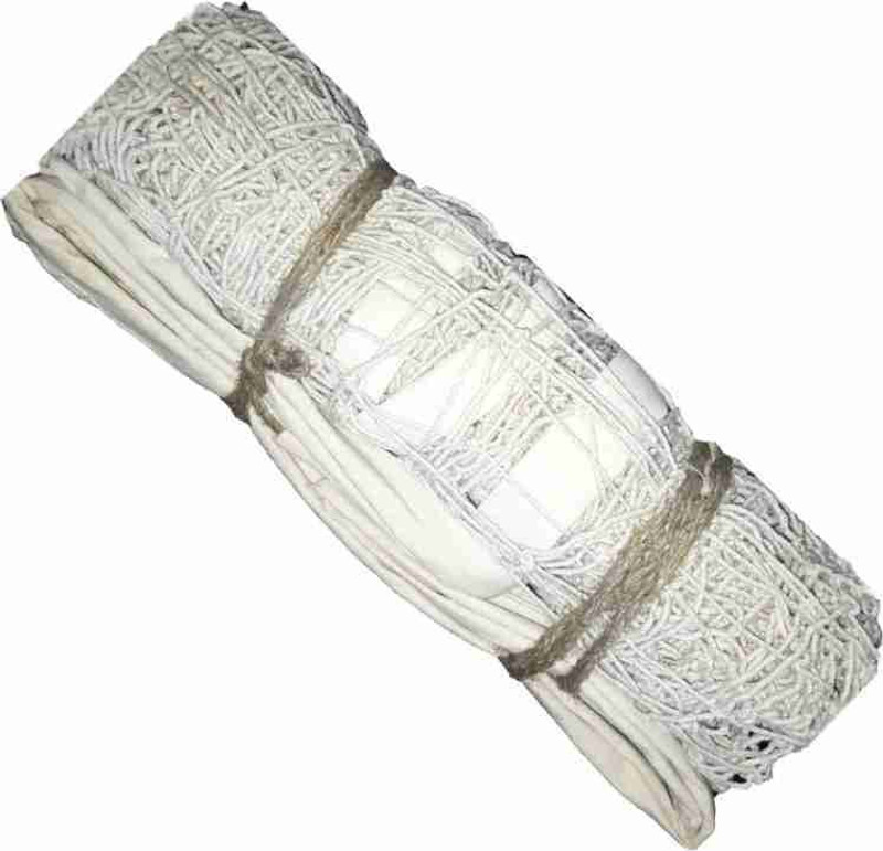 ROYALNETCENTER Cotton Volleyball Net Special Heavy Duty Net Volleyball Net(White)