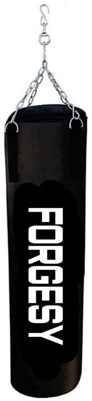 Adrenex by Flipkart Unfilled Punching Bag with Rust Proof Stainless Steel Chain Hanging Bag(Heavy, 48)