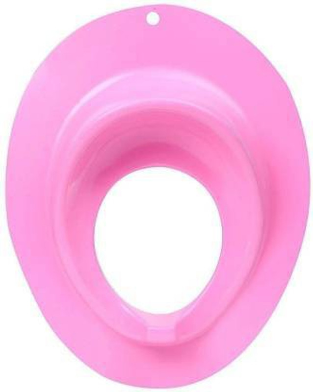 buyagain Baby Portable Plastic Baby/Infant/Kids Potty Training Toilet Lavatory Seat Cover (PINK) Potty Seat (Pink) Potty Seat(Pink)