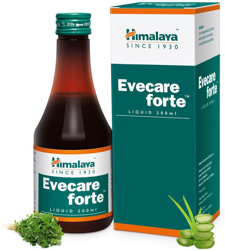 HIMALAYA Evecare Forte 200ml X 2 = 400ml(Pack of 2, 400 ml)