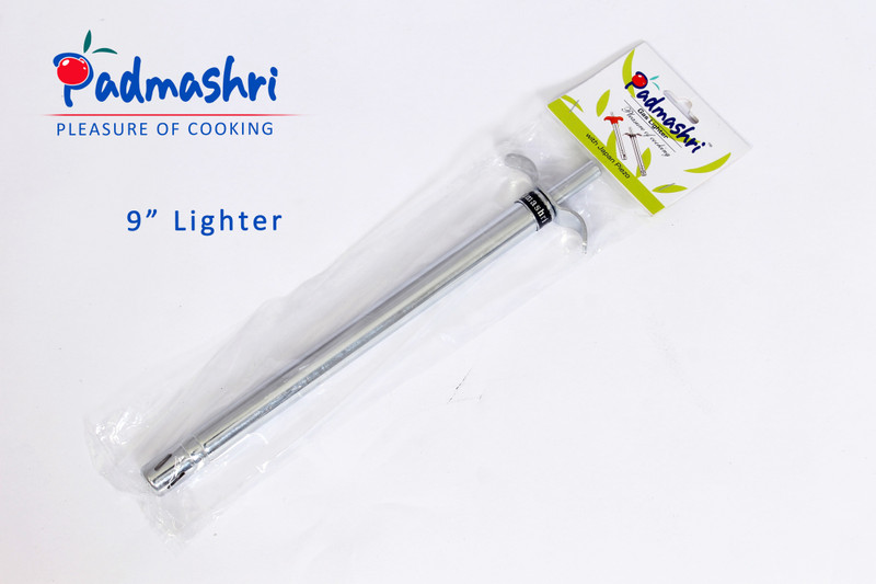Padmashri 9 INCH LIGHTER Steel Gas Lighter(Silver, Pack of 1)