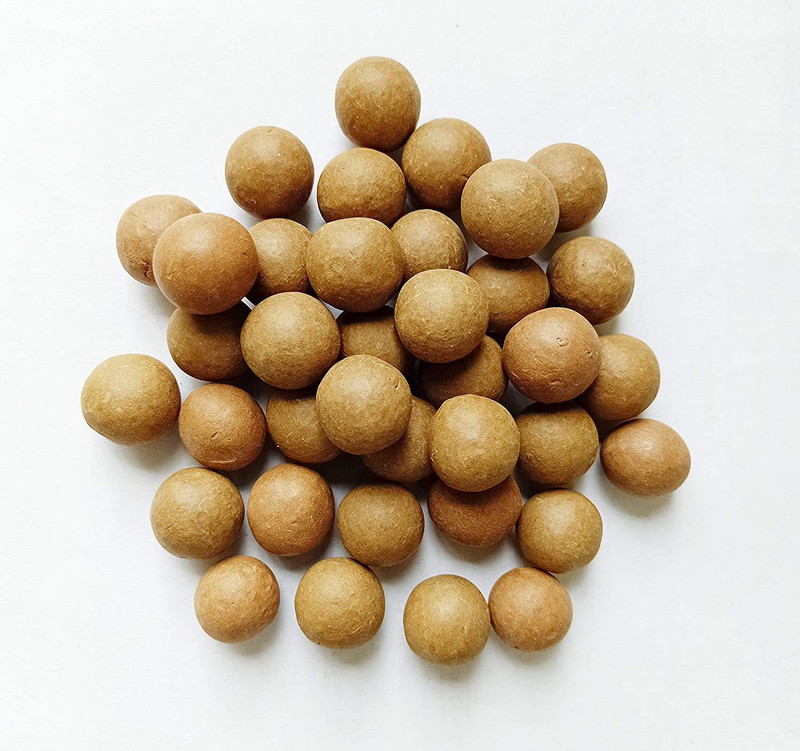 Das Departmental Store 150 Pcs of Silicon Marbles for Shooting & Gaming.(Brown)