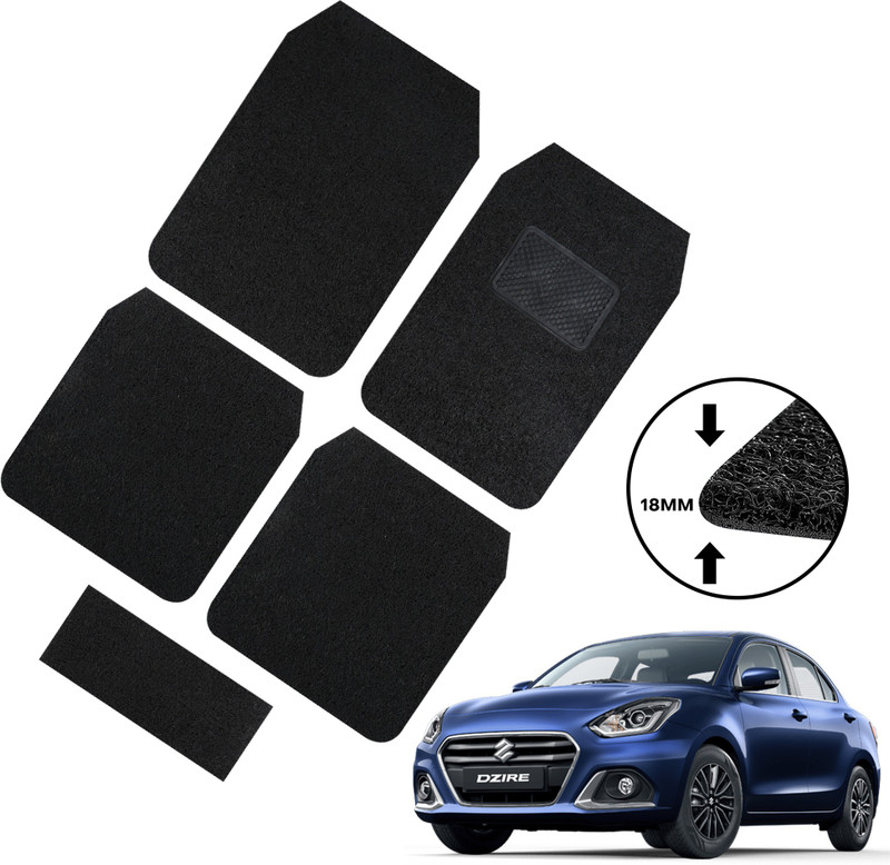 GoMechanic PVC Standard Mat For  Maruti Swift Dzire(Black)