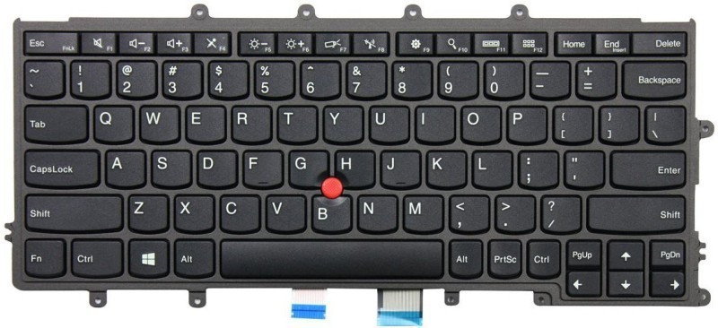 SellZone Laptop for Lenovo Thinkpad X240, X240S, X250, X240L (Backlight) Laptop Keyboard Replacement Key