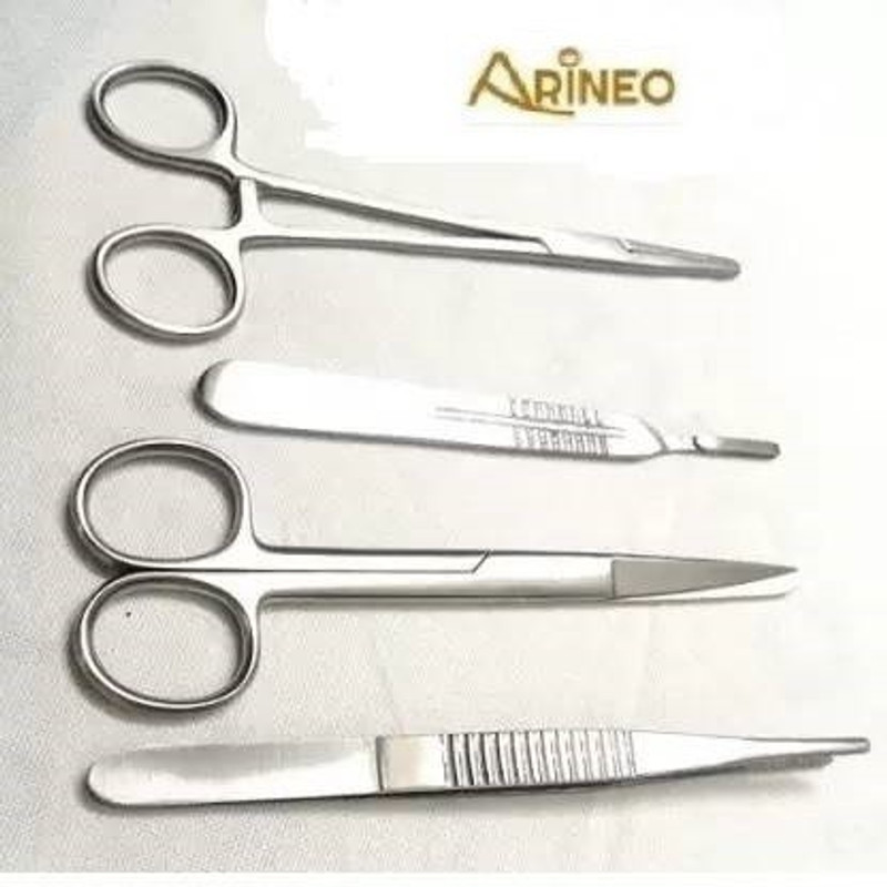 ARINEO Surgical instruments set Stainless steel Utility Forceps Utility Forceps
