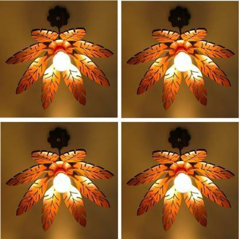 US DZIRE Combo Craft 4401, Mins 401-4 Hanging Lights For Home Decor LIving Room Pendant Lamp Ceiling Lamp(Brown)