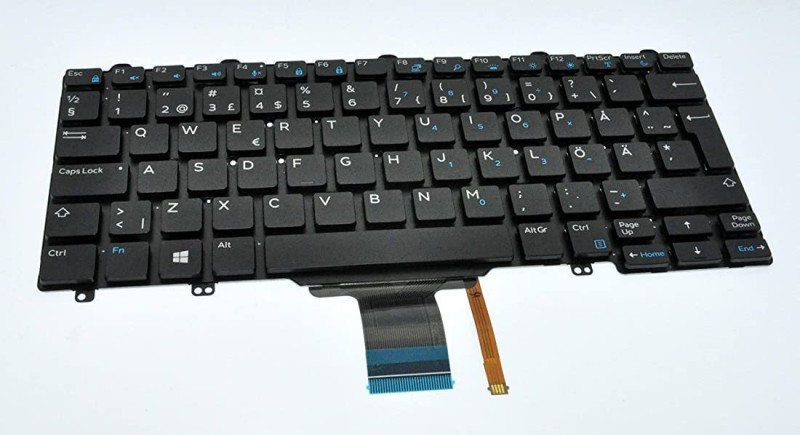 SellZone Laptop Keyboard Replacement DELL E6400, E6410 Laptop Keyboard Replacement Key