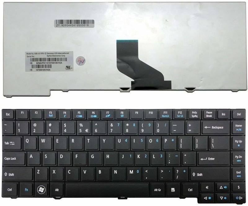 SellZone Laptop Keyboard For Acer P633-M Laptop Keyboard Replacement Key