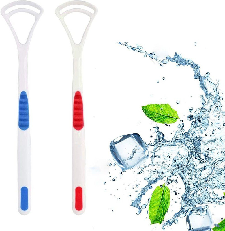 Mahantam enterprise Rubber, Plastic Tongue Cleaner(Pack of 2)