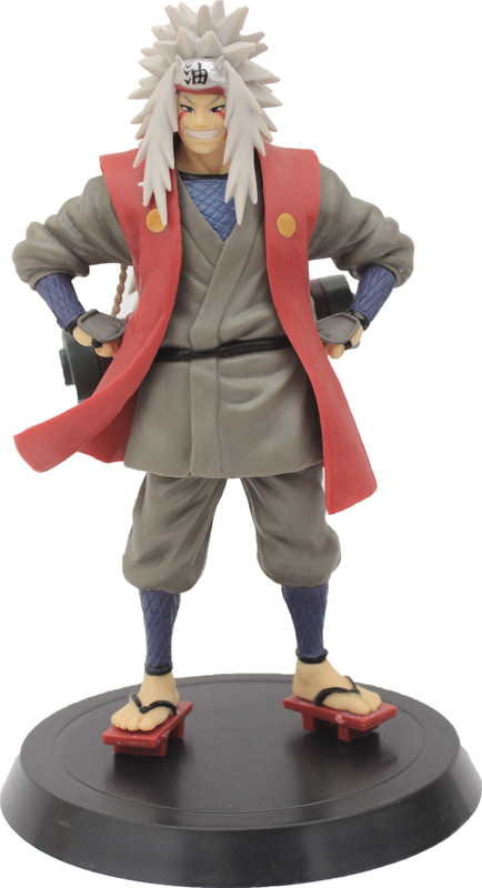 OFFO Naruto Anime Jiraiya Action Figure [19 cm] for Home Decors, Office Desk and Study Table(Multicolor)