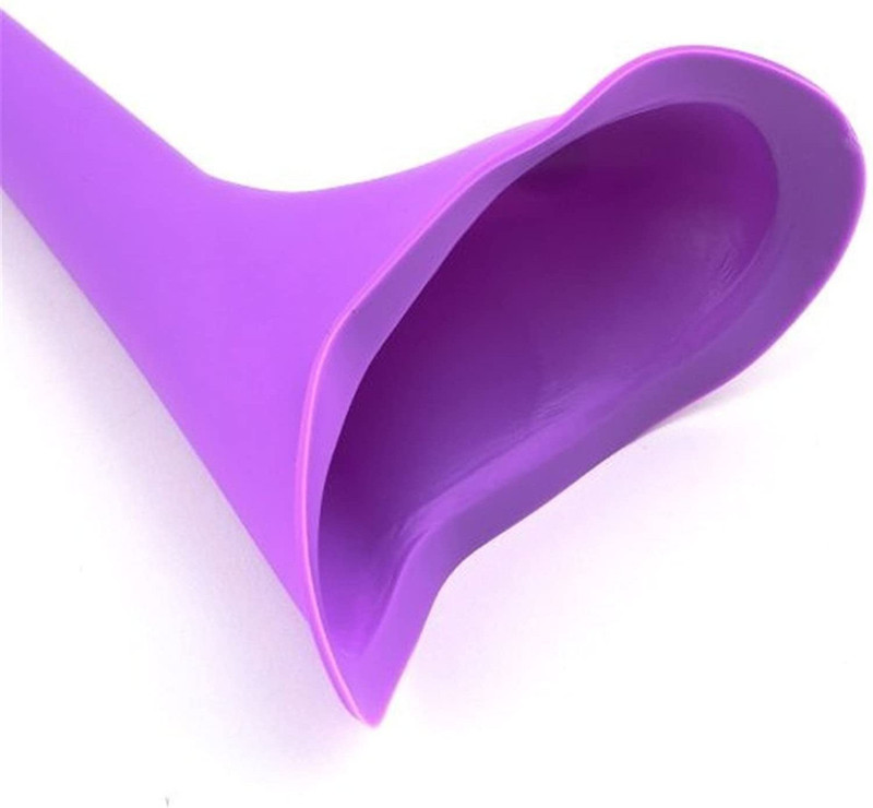 Newvent XXI™-118-AZ-Portable Female Women Urinal Camping Travel Toilet Device Reusable Female Urination Device(Dense Purple, Pack of 4)