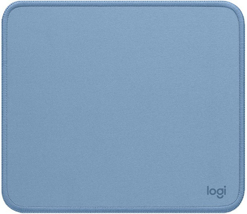 Logitech Mouse Pad Blue Grey Non Slip Base Mousepad(Blue)