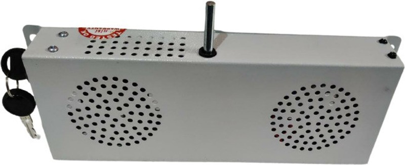 MME Gsm wireless Shutter siren system/shutter security alarm system with 2 mobile number calling feature (stop unauthorized entry) gsm shutter siren(Grey)