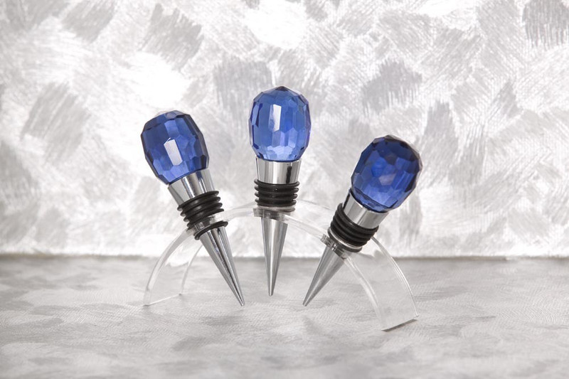 OMG Trends Blue Arc Stainless Steel Bottle Stopper(Blue)
