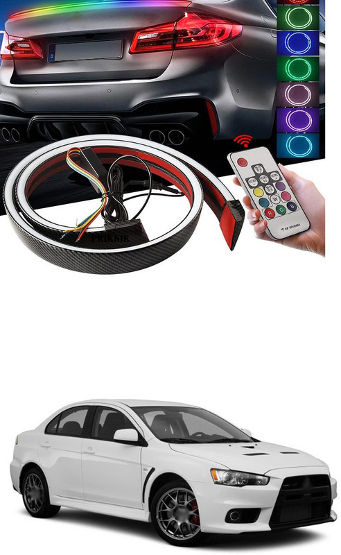 PROEDITION Plastic Car Bumper Guard(Multicolor, Pack of 1, Mitsubishi, Lancer)